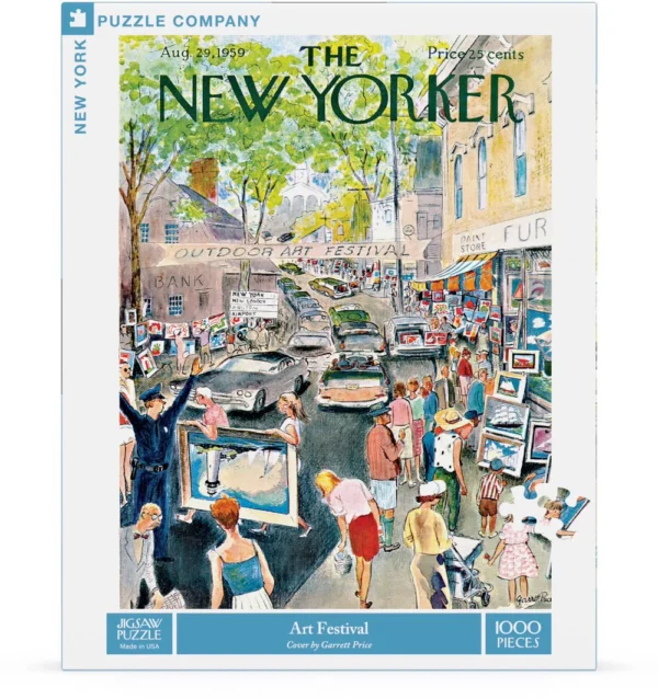 New York Puzzle Company Art Festival 1000 Piece Puzzle