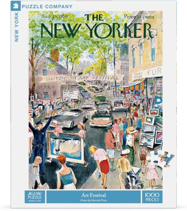 The New York Puzzle Company - Art Festival 1000 Piece Puzzle - Image 2