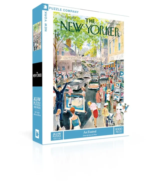 New York Puzzle Company Art Festival 1000 Piece Puzzle