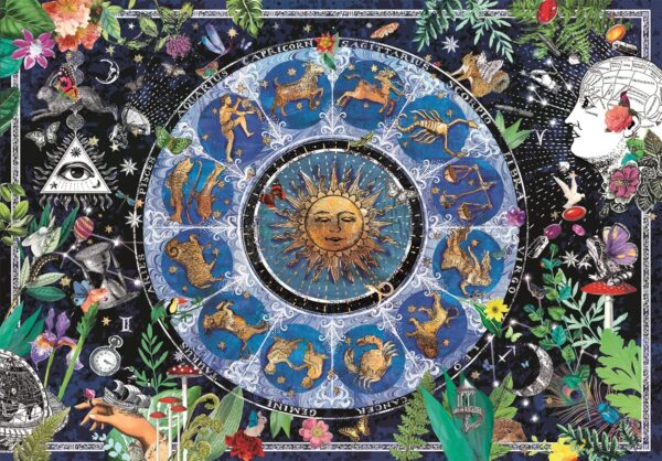 Clementoni - Astrological Chart 1000 Piece Puzzle