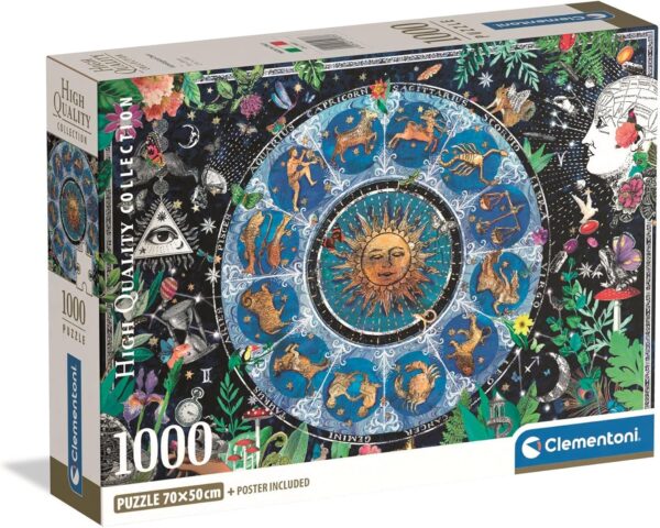 Clementoni - Astrological Chart 1000 Piece Puzzle - Image 2