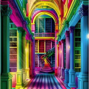 Clementoni - Athenaeum (Colorboom) 1000 Piece Puzzle