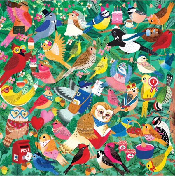 Mudpuppy - Birding Around 500 Piece Puzzle
