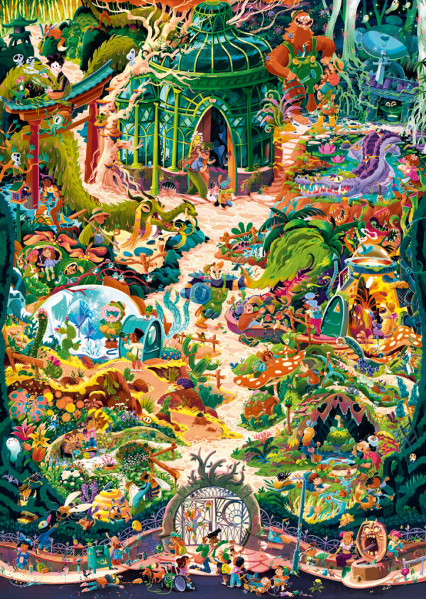 Heye - Botanic Garden 2000 Piece Puzzle (Triangular Box) - Image 2