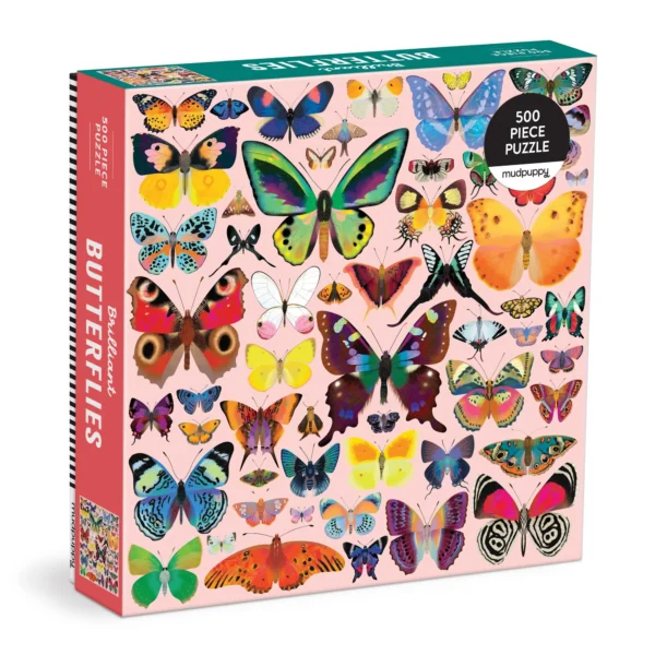 Mudpuppy - Brilliant Butterflies 500 Piece Puzzle - Image 2