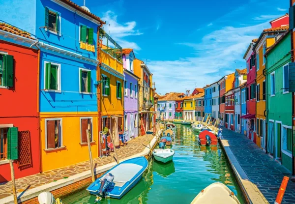 Castorland - Burano Colors, Italy 1000 Piece Puzzle