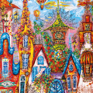 Heye - Blue Gate 500 Piece Puzzle