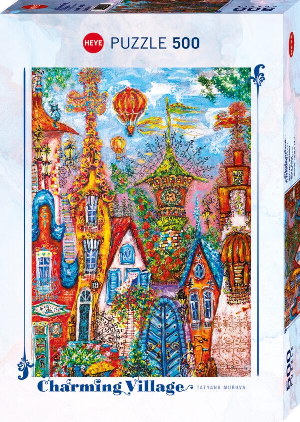 Heye - Blue Gate 500 Piece Puzzle - Image 2