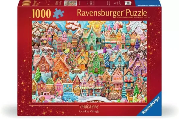 Ravensburger - Christmas Cookie Village 1000 Piece Puzzle - Image 2