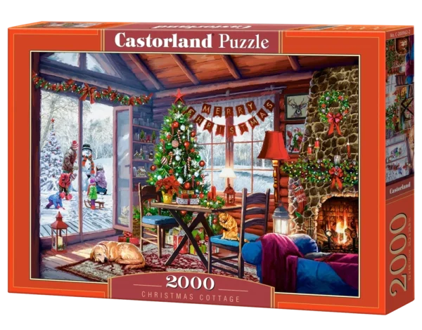 Castorland - Christmas Cottage 2000 Piece Puzzle - Image 2