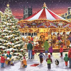 Clementoni - Christmas Village (Panorama) 1000 Piece Puzzle