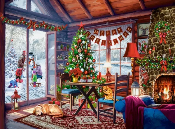 Castorland - Christmas Cottage 2000 Piece Puzzle