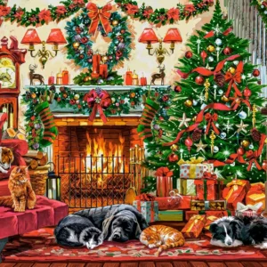 Castorland - Cozy Fireplace 500 Piece Puzzle