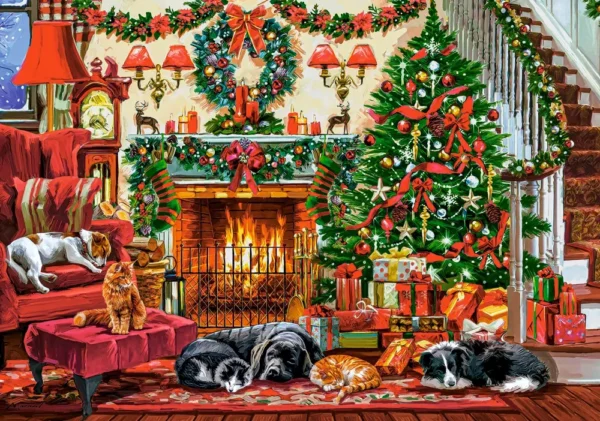 Castorland - Cozy Fireplace 500 Piece Puzzle
