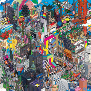 Heye - Eboy - San Francisco Quest 1000 Piece Puzzle