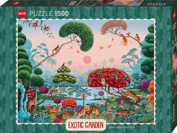 Heye - Exotic Garden - Jungle Paradise 1500 Piece Puzzle - Image 2