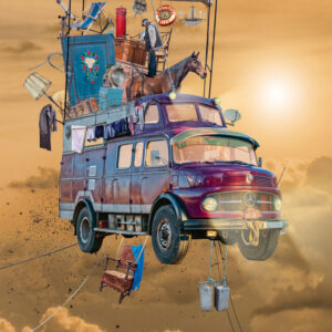 Heye - Fly High, Mobile House 1000 Piece Puzzle