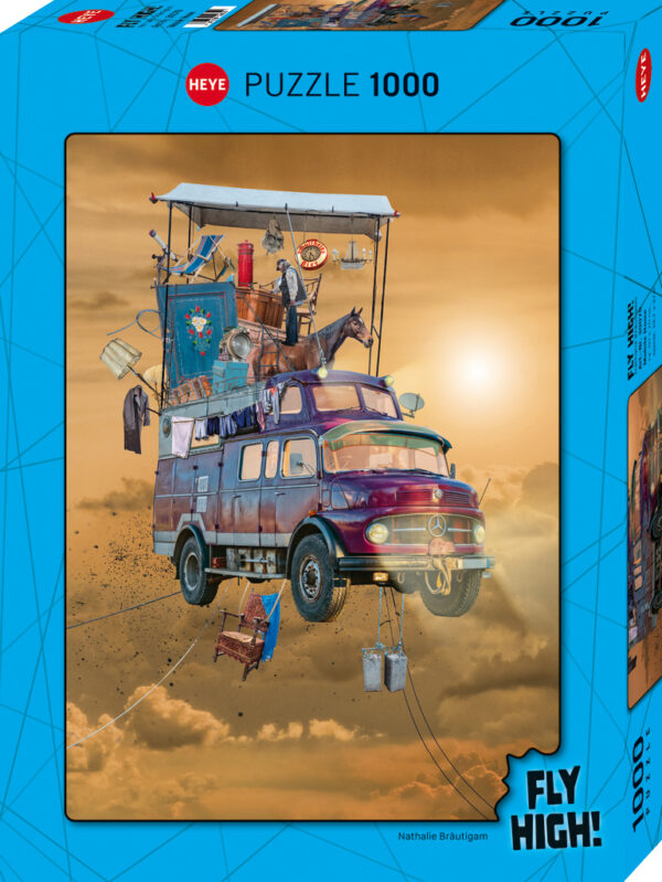 Heye - Fly High, Mobile House 1000 Piece Puzzle - Image 2