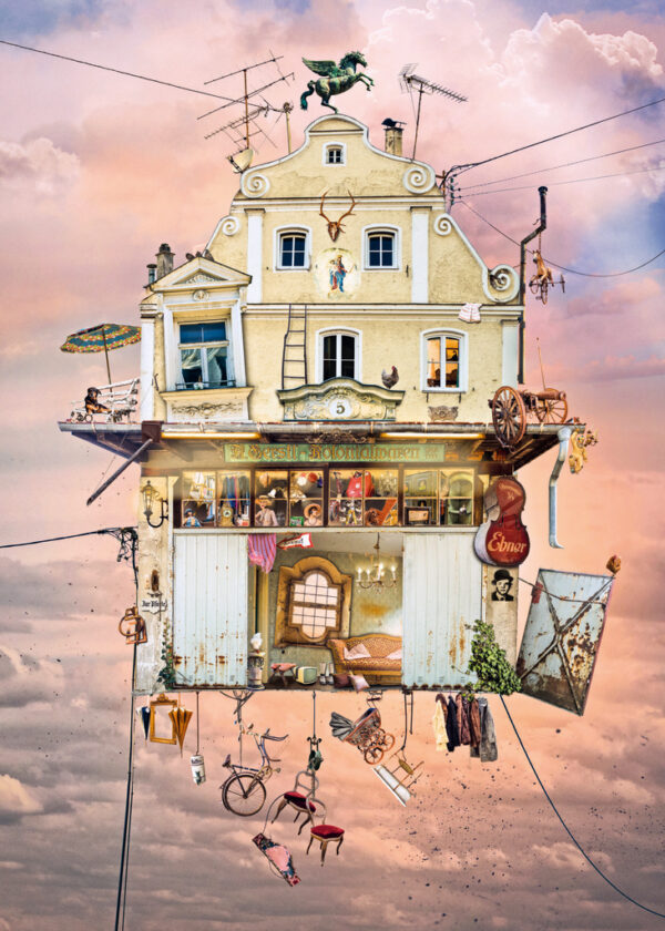 Heye - Fly High, Treasure House 1000 Piece Puzzle