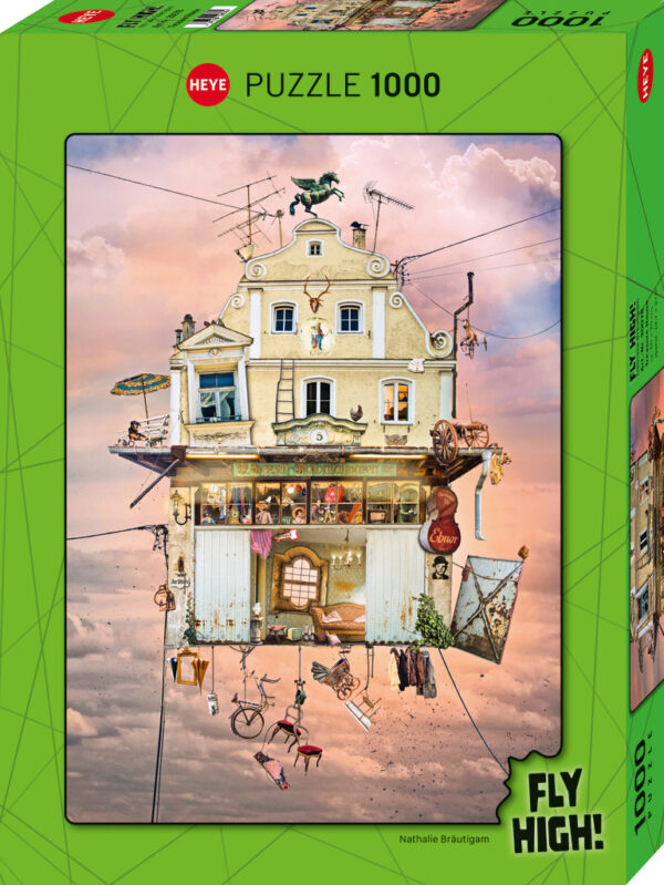 Heye - Fly High, Treasure House 1000 Piece Puzzle - Image 2