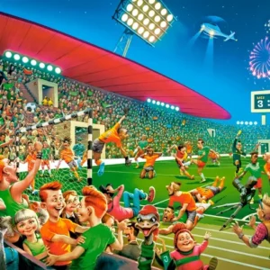 Castorland - Football Championship 4000 Piece Puzzle