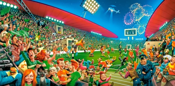 Castorland - Football Championship 4000 Piece Puzzle