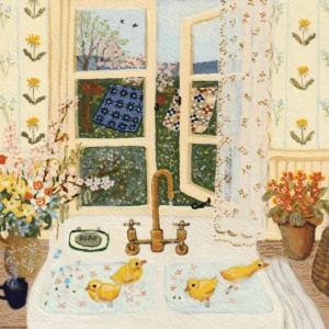 The New York Puzzle Company - Forget Me Not 1000 Piece Puzzle