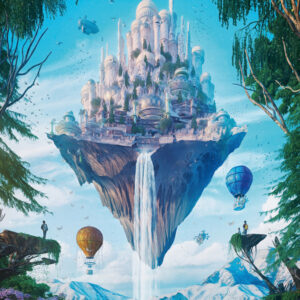 Heye - Future Cities - Sky Isle 1000 Piece Puzzle