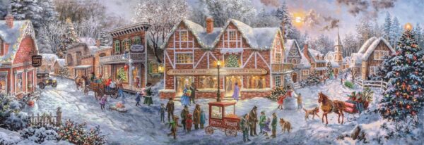 Clementoni - Getting Ready for Christmas (Panorama) 1000 Piece Puzzle