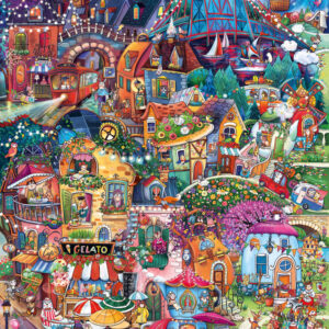 Heye - Happytown, Good Evening 1000 Piece Puzzle