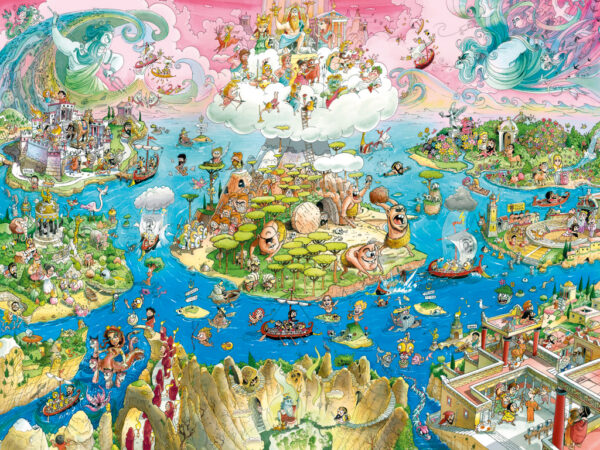 Heye - Prades, Odyssey 1500 Piece Puzzle (Triangular Box) - Image 2
