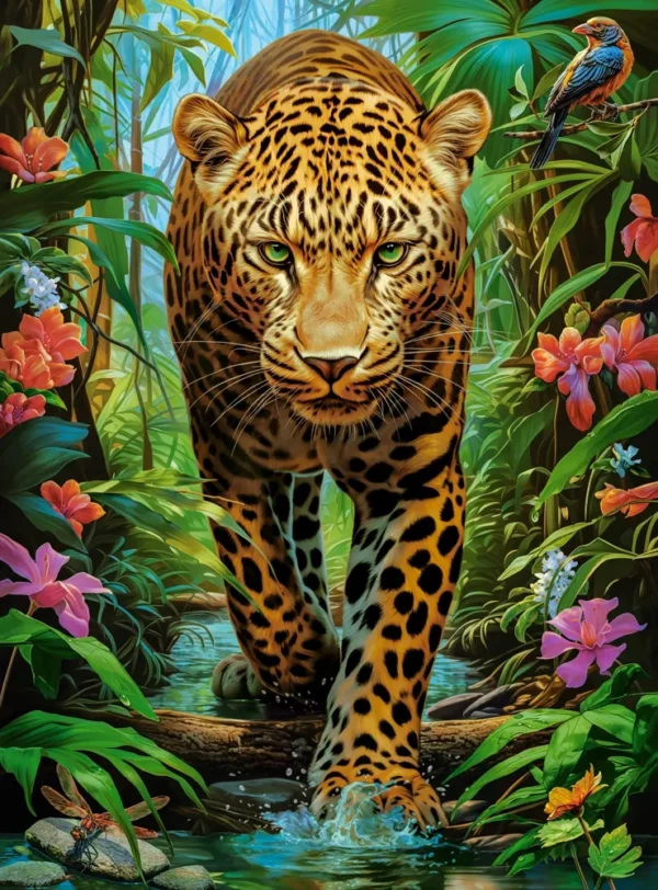 Castorland - Leopard in the Wild 2000 Piece Puzzle