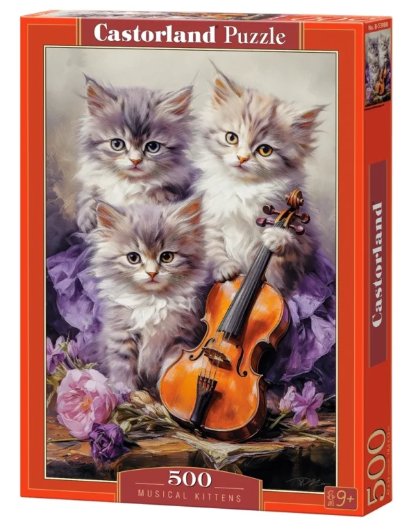 Castorland - Musical Kittens 500 Piece Puzzle - Image 2