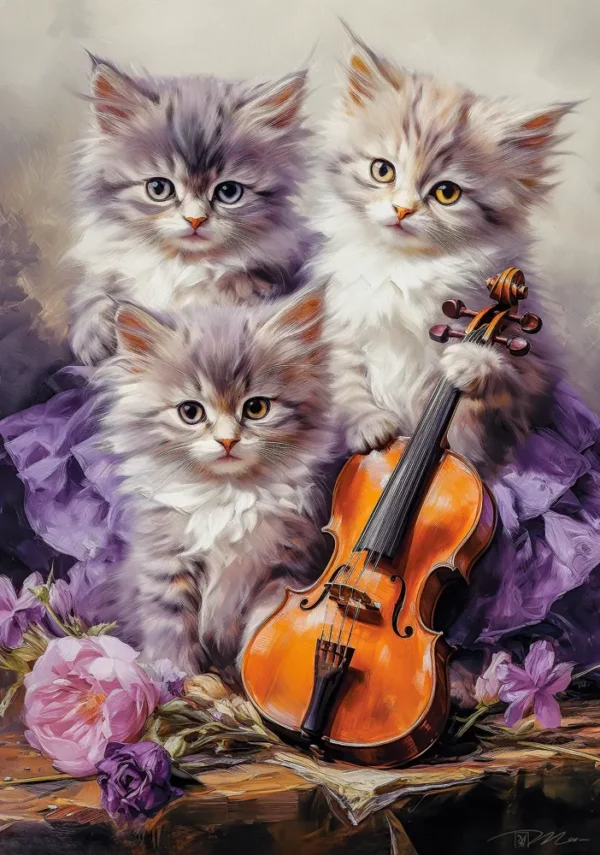Castorland - Musical Kittens 500 Piece Puzzle