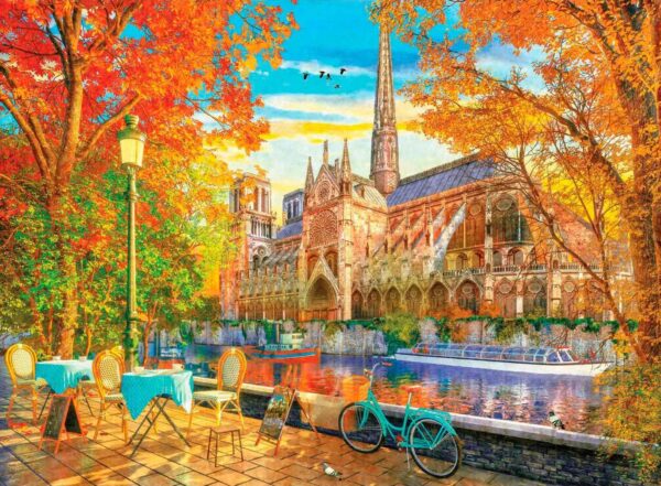 Anatolian - Notre Dame Autumn 1000 Piece Puzzle