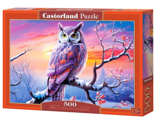 Castorland - Owl's Perfect Evening 500 Piece Puzzle - Image 2