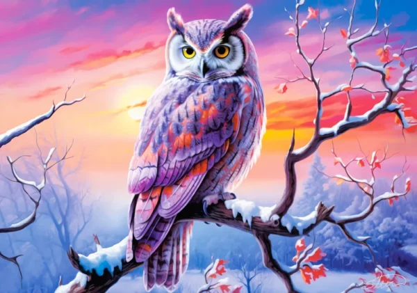 Castorland - Owl's Perfect Evening 500 Piece Puzzle