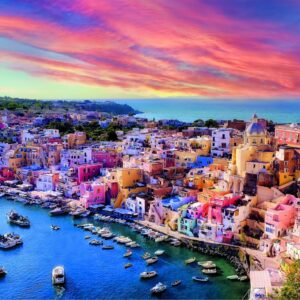Clementoni - Picturesque Procida Island 1500 Piece Puzzle