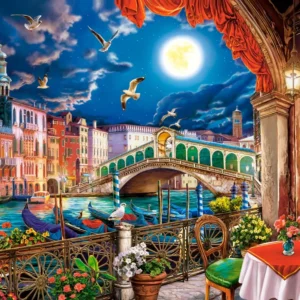 Castorland - Romantic Night in Venice 2000 Piece Puzzle