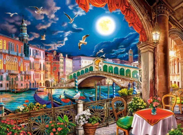 Castorland - Romantic Night in Venice 2000 Piece Puzzle