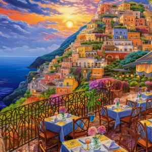 Castorland - Romantic Positano Evening 1500 Piece Puzzle