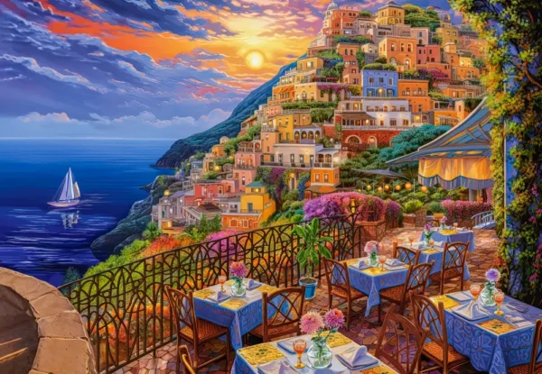 Castorland - Romantic Positano Evening 1500 Piece Puzzle