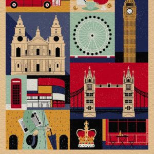Clementoni - Style in the City, London 1000 Piece Puzzle