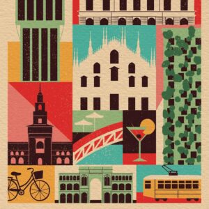 Clementoni - Style in the City, Milano 1000 Piece Puzzle