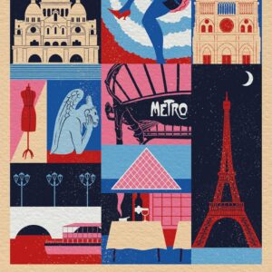 Clementoni - Style in the City, Paris 1000 Piece Puzzle