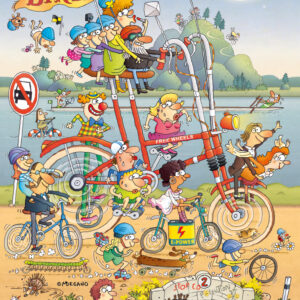 Heye - Take a Trip with Marino Degano 500 Piece Puzzle