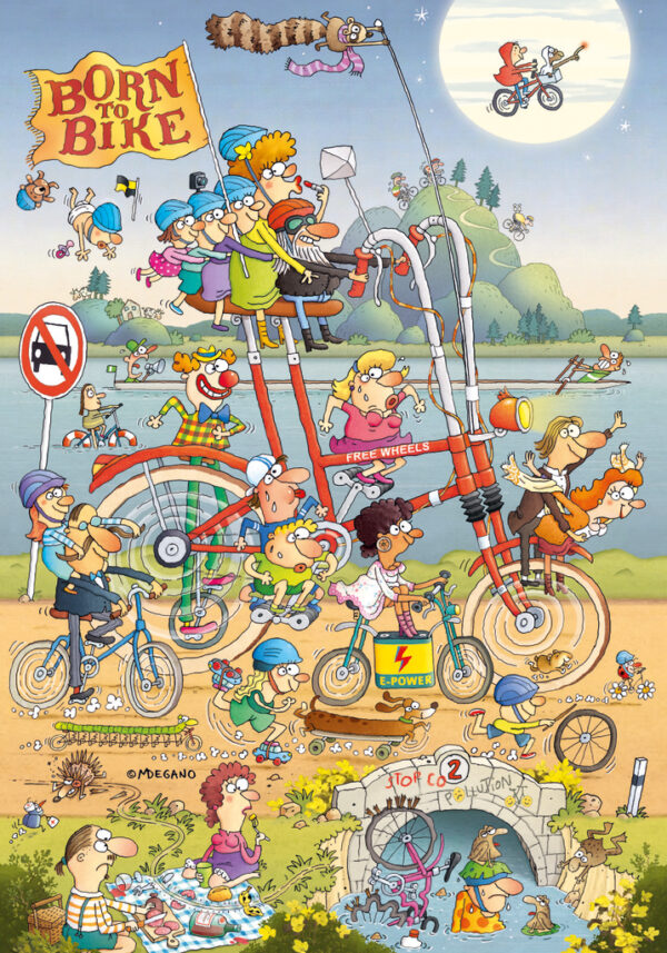 Heye - Take a Trip with Marino Degano 500 Piece Puzzle