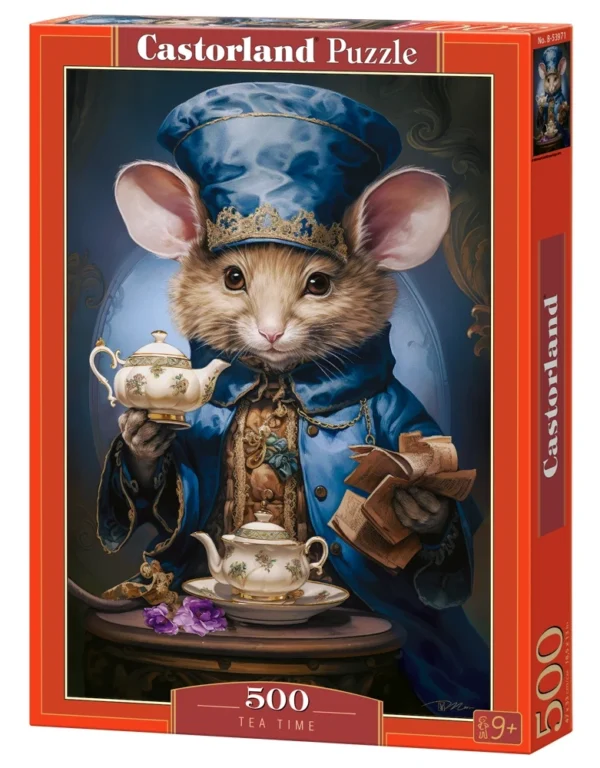 Castorland - Tea Time Mouse 500 Piece Puzzle - Image 2
