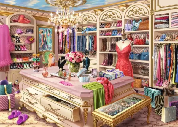 Ravensburger - The Coveted Closet 1000 Piece Puzzle