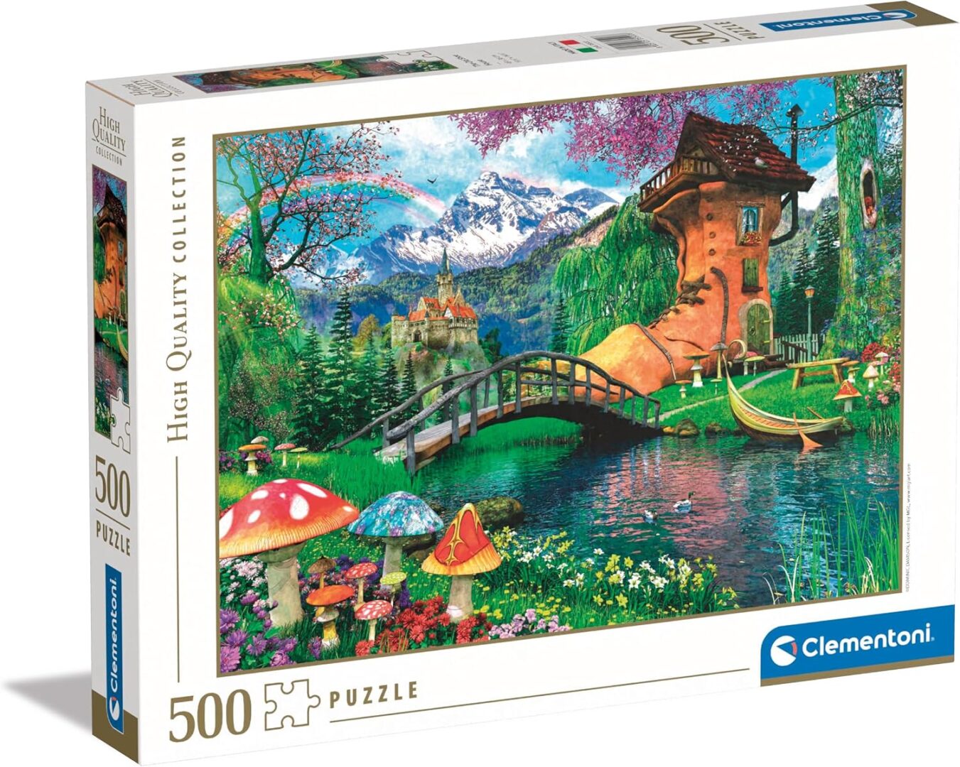 Clementoni - The Old Shoe House 500 Piece Puzzle - Image 2